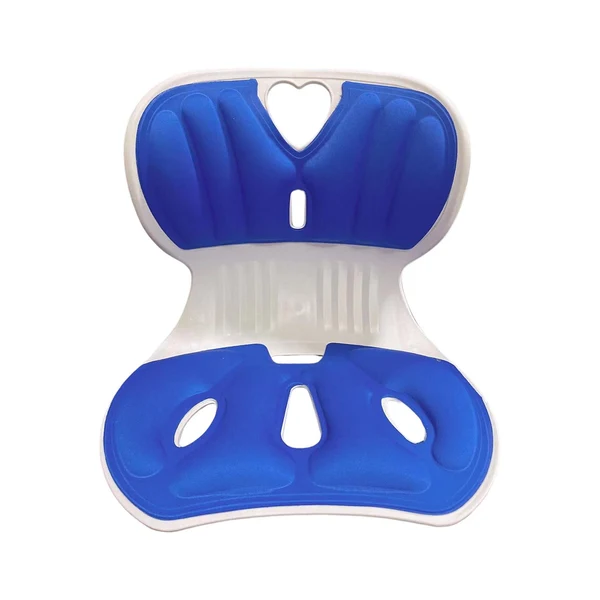 Natural Maxbell Lower Back Support Chair Posture Corrector for Floor Seat Kids Learning Blue First-Class