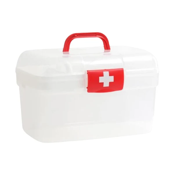 Elite Maxbell First Aid Storage Box Multipurpose First Aid Case for Arts Crafts Family XL First-Class