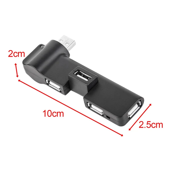 Effective Maxbell Compact USB 2.0 Hub 4 Port for Digital Camera Hand Painted Board Printer Stylish