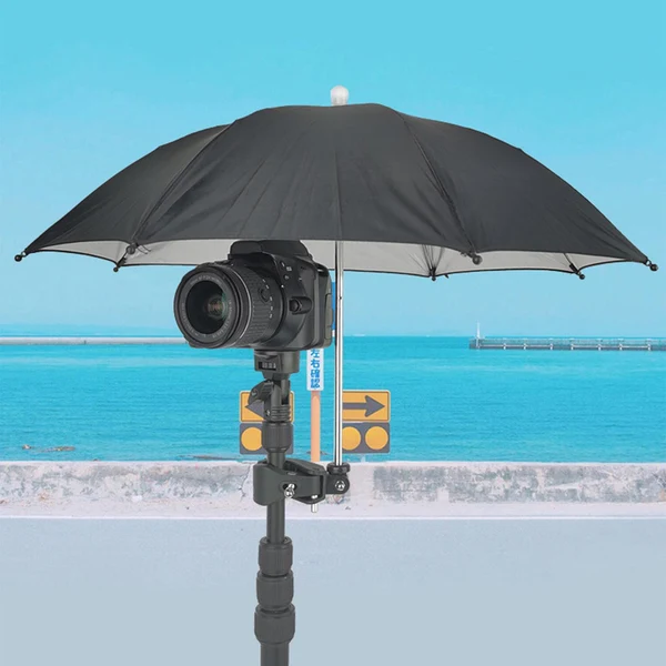 Clean Maxbell Universal Camera Umbrella with Clip Accs Bracket for Outdoor Bike Camping Next-Generation