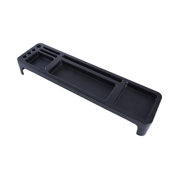 Contemporary Maxbell Multi Compartment Desk Organizer Pen Holder for Cellphone Tablet Accessories Black Lightweight
