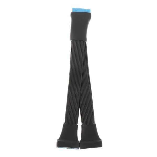 Prestigious Maxbell 19 Pin USB Header Male 1 to 2 Female USB Cable Connector for Motherboard B 150mm Carefully Designed