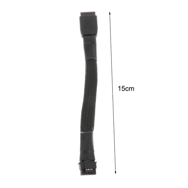 Minimalist Maxbell Pci-E 5.0 Extension Cable 16Pin to 16 12 4 Pin Video for Graphics Card B Green