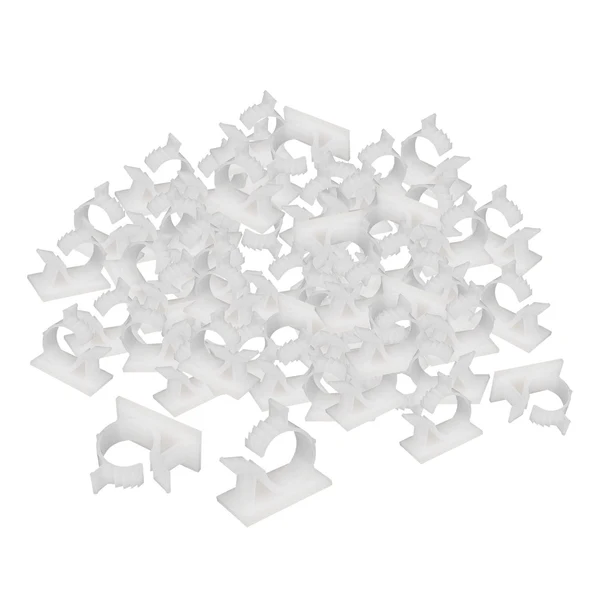 Premium Material Maxbell Multipurpose Self Adhesive Cable Clips Adjustable for Computer Office Desk Style A Convenient