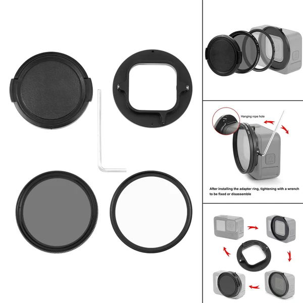 Powerful Maxbell 52mm Lens Filter Adapter Ring Parts Hero11 10 Stylish