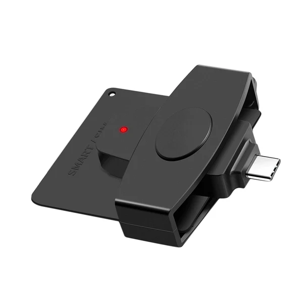 Authentic Maxbell Card Reader USB C Adapter Memory Reader for Bank Cards Laptop Fine Crafted