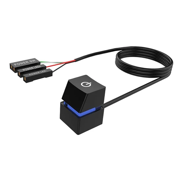 Comfortable Maxbell Remote Switches with Cables PC Motherboard Power Button for Desktop Computer A Refined