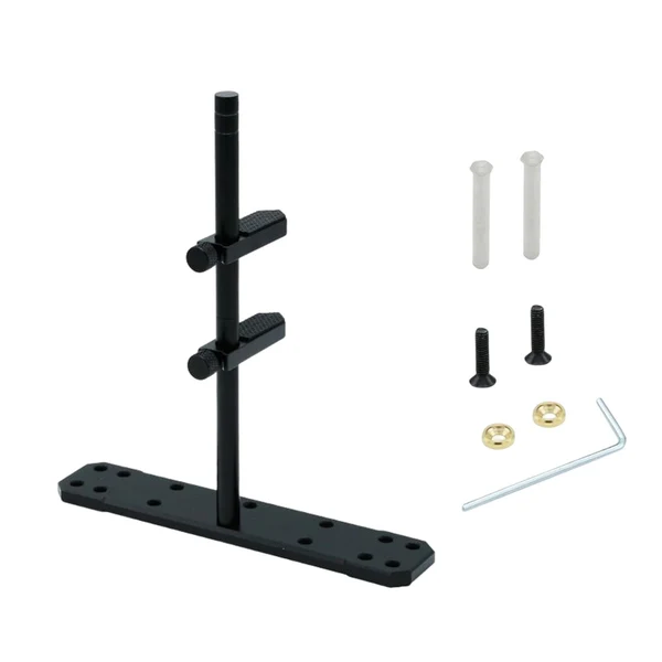 Responsible Maxbell Graphics Card Support Lightweight Vertical Mount for Computer PC Desktop Dual Black Quality