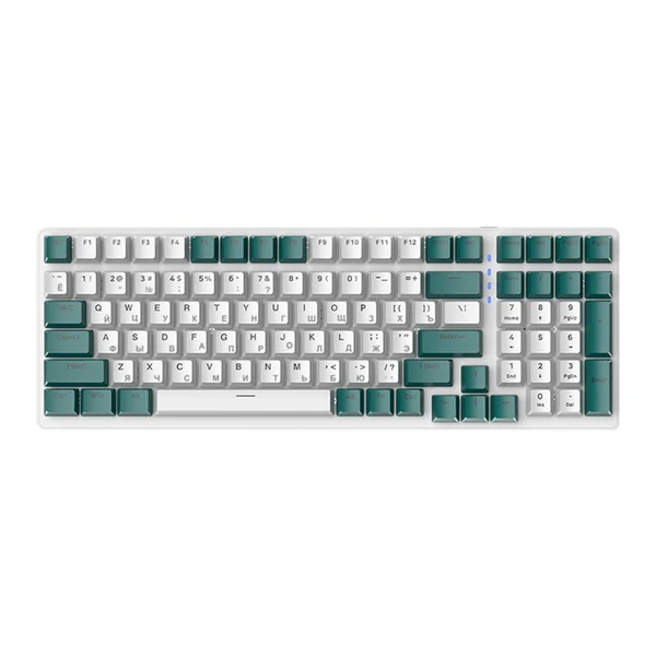 Expertly Made Maxbell Russian Mechanical Keyboard Backlit 98 Allocation for PC Laptop Gamer Style C Verified