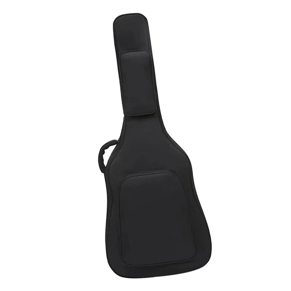 High-Quality Maxbell Acoustic Guitar Bag with Pockets Backpack Adjustable Shoulder Strap for Bass Black Healthy