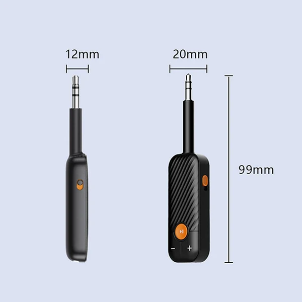 Environmentally Friendly Maxbell Portable 3.5mm AUX Adapter 5.2 Audio Receiver Transmitter for Car Audio Next-Generation