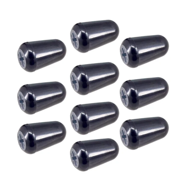 Exceptional Maxbell 10x Guitar Toggle Switch Tip Caps Knob Tip for Pickup Selector Professional