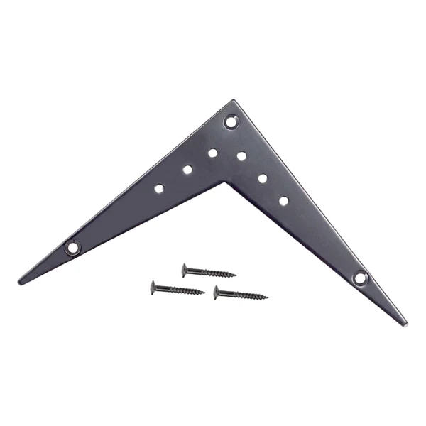 Prestigious Maxbell V Style Guitar Tailpiece Portable for Electric Guitar Musical Instrument Black Selected