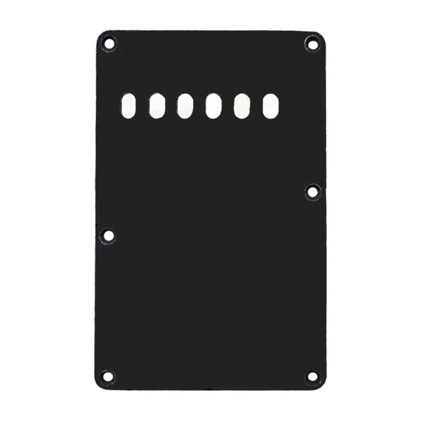 Soft Maxbell Pickguard Tremolo Cavity Cover Backplate for Electric Guitar Accessory Black Clean