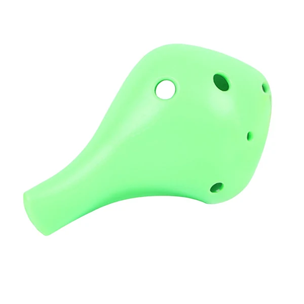 Convenient Maxbell Professional 6 Hole Alto Ocarina Musical Toy for Beginner Children Kids Green Quality