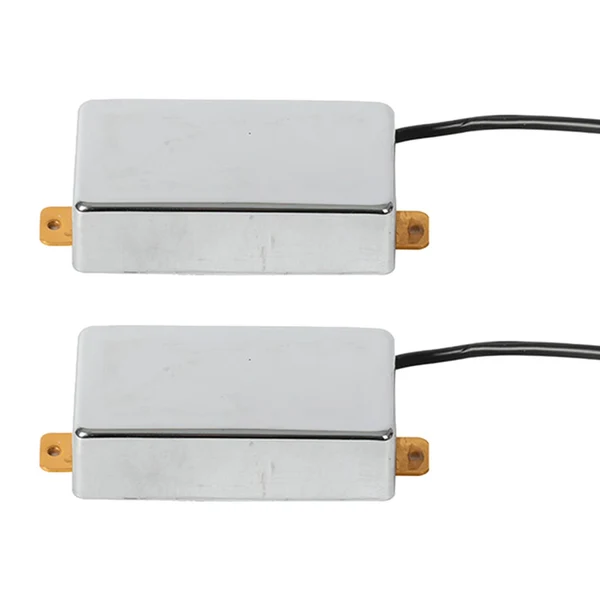 Sustainable Maxbell Double Coil Pickups Set for 6 Strings Electric Guitar Accessories Parts Argent D Trendy