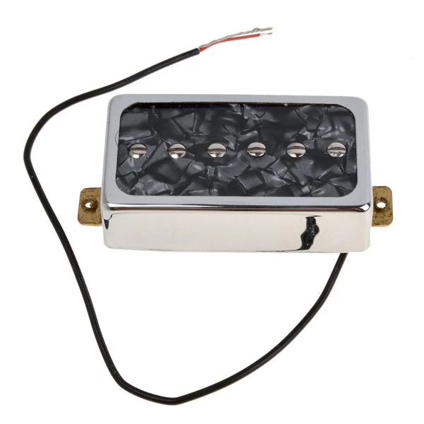 Easy-to-Use Maxbell Universal Single Coil Pickups Durable Soap Bar for LP Electric guitar Gray Pearl High-Quality