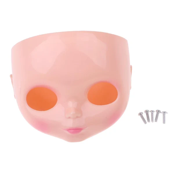 Traditional Maxbell Doll Faceplate Backplate Head with Makeup for 12 RBL Neo Blythe Custom 2 Reusable