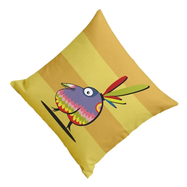 Classic Maxbell Cock Cotton Linen Throw Pillow Case Waist Cushion Cover Bed Sofa Decor Unique