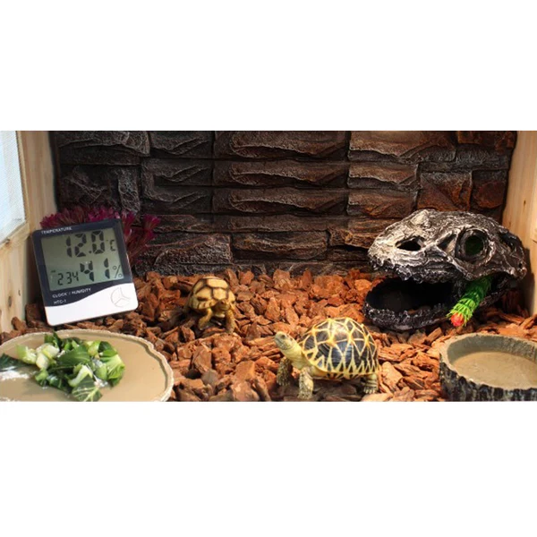 Fine Crafted Maxbell Reptile Snake Turtle Vivarium Rock Caves Decor Aquarium Ornament LizardSkull Exceptional