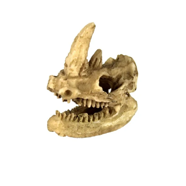 Authentic Maxbell Reptile Snake Turtle Vivarium Rock Caves Decor Aquarium Ornament Rhino Skull Advanced