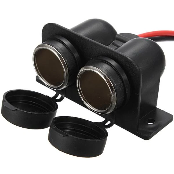 Exceptional Maxbell 12v Female Car Cigar Cigarette Lighter Socket Plug Connector 2m Wiring Cable Refined