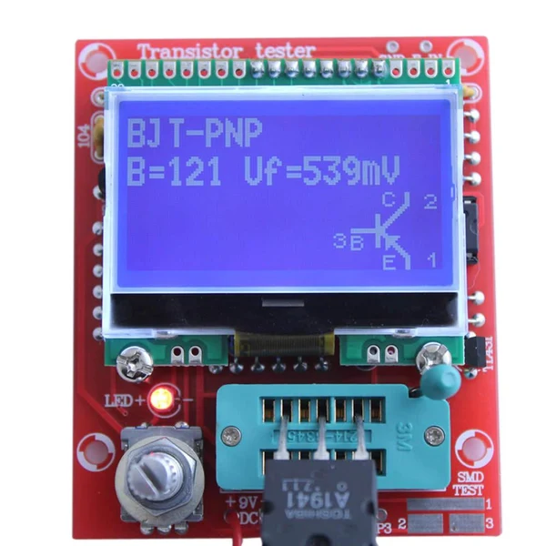 World-Class Maxbell DC5.5-12V Multifunctional Diode Capacitance Transistor Tester Kit TS-MX8N Prestigious
