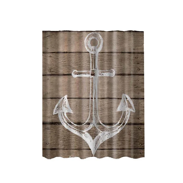 Safe Maxbell Bathroom Shower Sheer Waterproof Polyester Curtain Panel w 12 Hook Anchor 1 Responsible