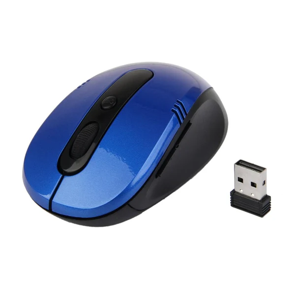 Unique Maxbell Blue1600DPI 2.4GHz Wireless Optical Mouse Cordless Gaming PC Windows Mice Long-Lasting