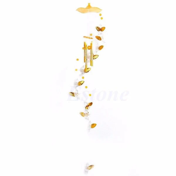 Superior Maxbell Wind Chime Home 4 Tubes Angel Cubitt Metal Garden Decor Outdoor Living Gift Detailed