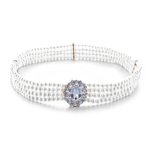 Reliable Maxbell Women 4 Rows Chain Pearl Waist Belt Jewelry Oval Crystal Buckle Stretchy Waistband Original