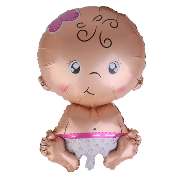 Healthy Maxbell Baby Girl Shaped Balloon Foil Balloons Mylar Balloons Helium Balloons Party Decor Soft