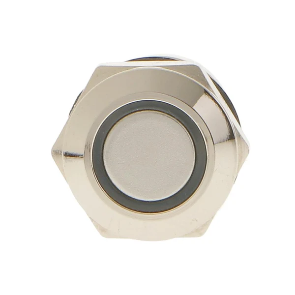 Modern Maxbell Metal Blue LED Momentary 0N-OFF 12mm Push Button Switch 12V SPST Waterproof Eco-Friendly