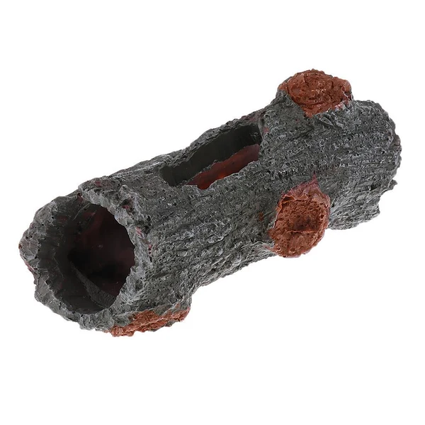 Exceptional Maxbell Aquarium Fish Tank Hollow Tree Stump Ornament Cave Landscaping Decoration Optimized