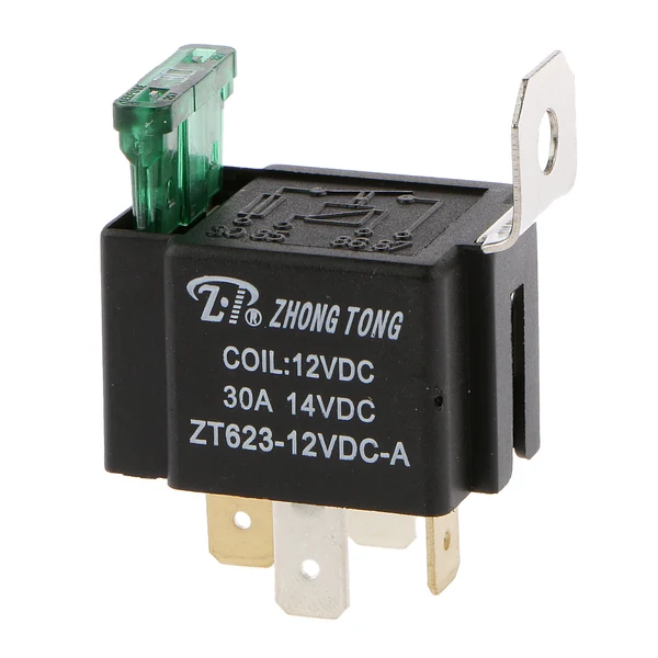 Professional Maxbell DC 12V 30A 4 Pin Heavy Duty Splitter Charge ON OFF Fuse Relay Car Truck Boat Smart