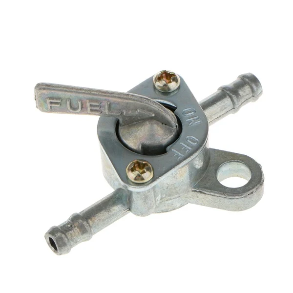 Next-Generation Maxbell Petcock Fuel Valve Silver for Turning Fuel On Off Mini Chopper Pocket Bike and Quad Effective