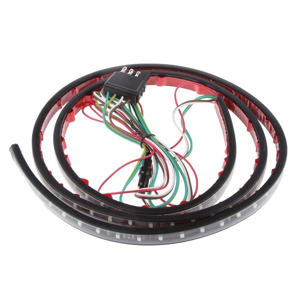 Durable Maxbell Auto LED Flexible Strip Tailgate Signal light 5-Function for Truck SUV 60 Optimized