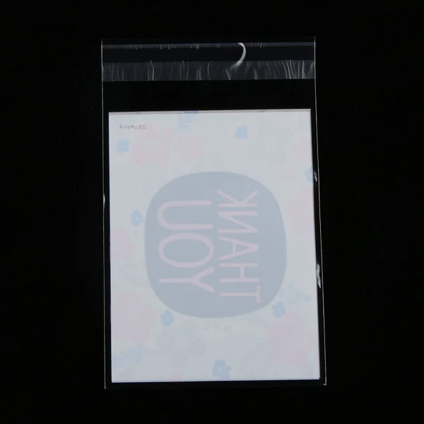 Artisan Maxbell 100xCellophane Seal Bag Self-Adhesive Thank you Cookie Candy Gift Wrapping Exceptional
