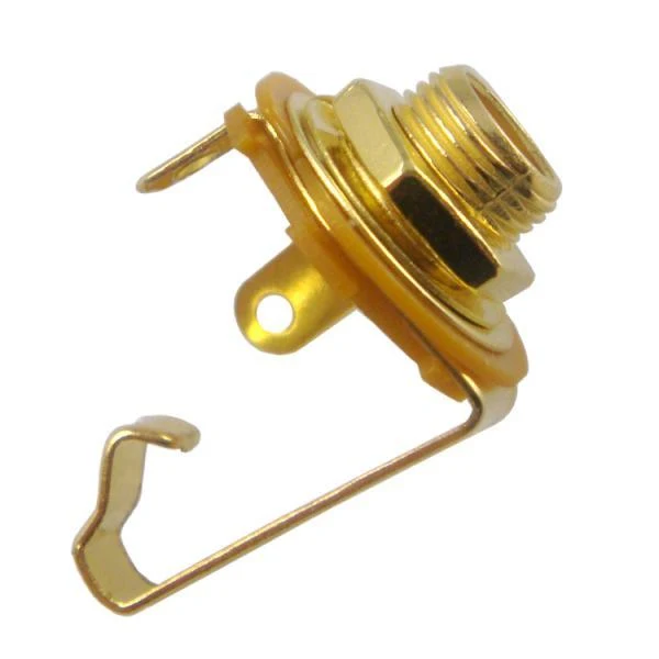 Recyclable Maxbell 6.35mm Single Track Guitar Socket Output Jack for Electric Guitar Bass Parts Classic