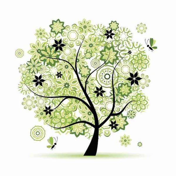Sustainable Maxbell 5D Diamond Painting Tree Embroider Cross Stitch Craft DIY Home Wall Decor Kids Educational Gift Spring Luxury