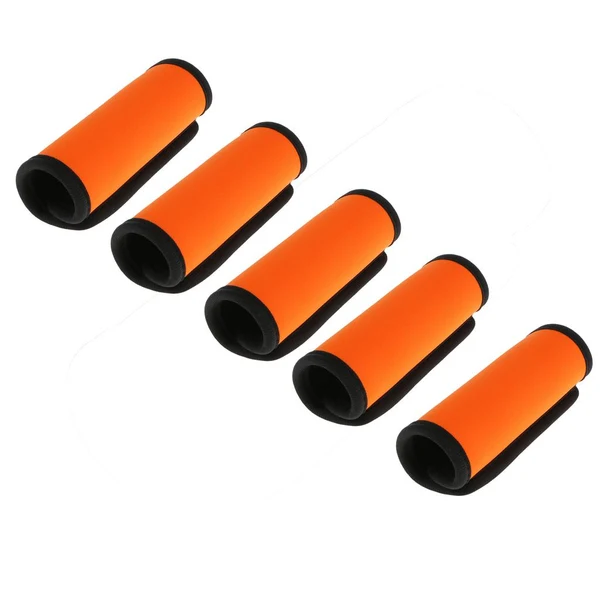 Trusted Maxbell Luggage Suitcase Handle Neoprene Wrap Travel Bag Safety Identifier Comfort Wrap Unisex Travel Accs Gift Fluorescent Orange Pack of 5 High-Performance