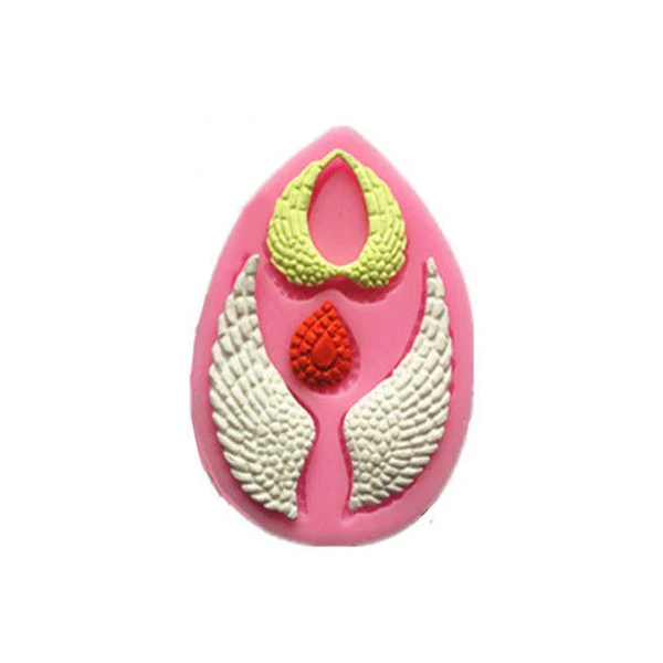 Lightweight Maxbell Baby Angel Wing Fondant Cake Decorating DIY Gum Paste Candy Sugarcraft Mold Effective