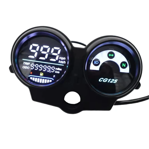 Premium Maxbell Motorcycle LED Digital Dashboard for Honda CG125 Titan125 Fashionable
