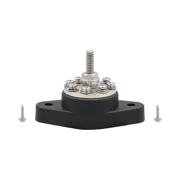 Quality Maxbell Power Distribution Block Bus Bar 8 Terminal Block for Truck rv Black M6 Original