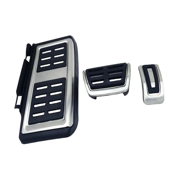 Casual Maxbell Fuel Accelerator Brake Pedal Pads Kit AntiSlip for Audi A3 2014-2020 Style A First-Class