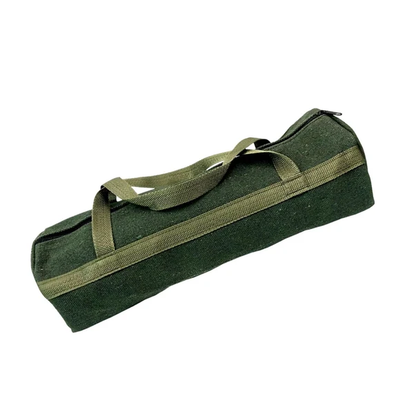 Unique Maxbell Thickened Canvas Tool Bag Storage Organizer with Zipper Case Tote 50cmx15cm Efficient