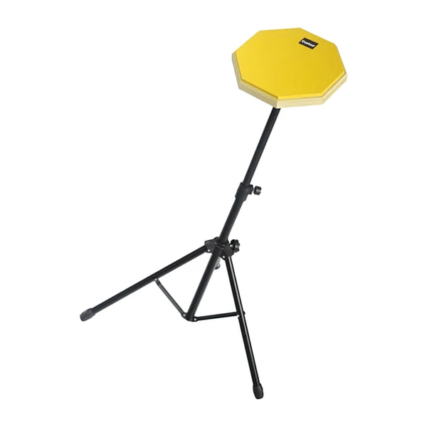 Dependable Maxbell Drum practice pads Snare Drum Stand Set for Percussion Instrument Accessory Yellow Effective