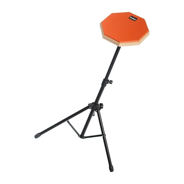 Fine Maxbell Drum practice pads Snare Drum Stand Set for Percussion Instrument Accessory Orange Organic