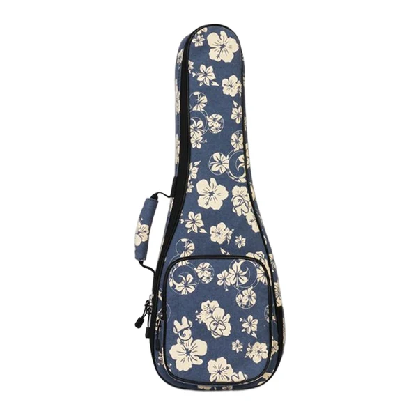 Proven Maxbell Ukelele Carrying Case Nylon for Soprano Concert Tenor Thick Padded 26inch Blue Solid