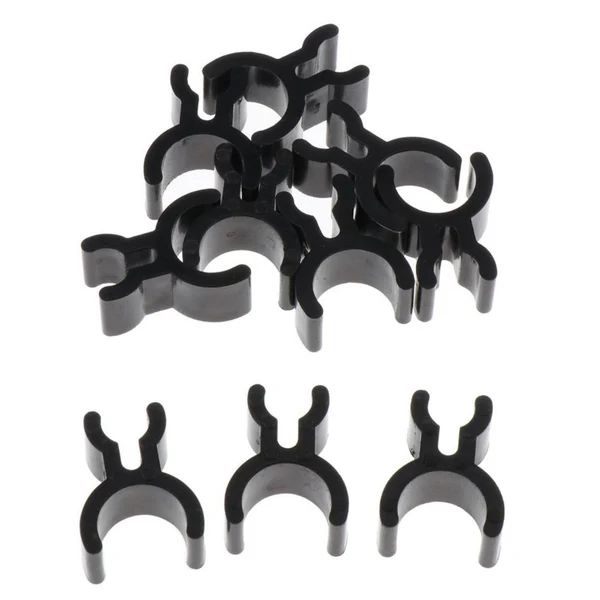 Next-Generation Maxbell 10 Pieces Trumpet Pencil Clip Holder Black Holder for Musician Make Notes Fast